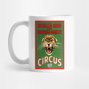 Ringling Bros And Barnum & Bailey CIRCUS Greatest Show On Earth Lithograph Poster Mug